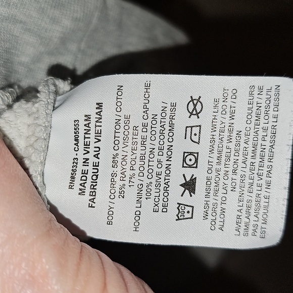 🩶🤍Nike Heather Gray Women's Hoodie - Picture 5 of 8